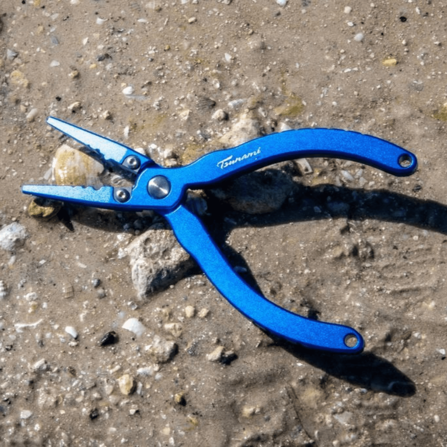 Tsunami Fishing Pliers, 6.5-Inch, Anodized Aluminum, Replaceable