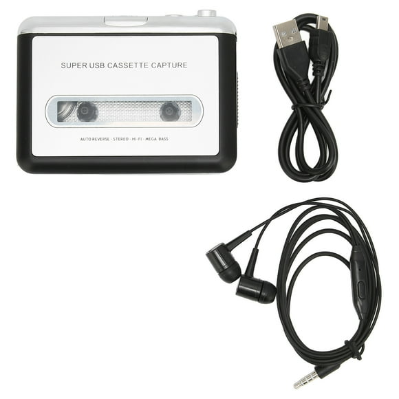 Oubit Portable Cassette Player,Cassette Player Portable Multifunctional Cassette Player Tape Player Achieve More