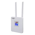 thumbnail image 4 of Enrutador WiFi 4G Bling Bling 300M CAT4 32 Ranura SIM estándar Batería incorporada Enrutador LTE inalámbrico para monitor de escritorio Enchufe estadounidense 100‑240 V, 4 of 12