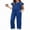 Royal Blue, variant on Arshiner Girls 2 Piece Outfits Summer Clothes Short Sleeve Crewneck Tops Wide Leg Pants Trendy Clothing Sets