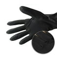 thumbnail image 2 of Hair Dyes Gloves,Reusable Latex Gloves,Professional Hair Coloring Accessories for Hair Salon Hair Dyeing (1 Pair,Black), 2 of 8