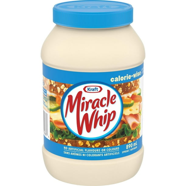 Tartinade Miracle Whip Calorie-Wise 890mL