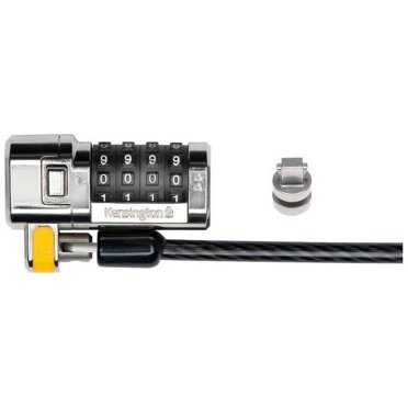 Kensington ClickSafe Combination Laptop Lock for Wedge-Shaped Security Slot