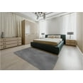 thumbnail image 5 of Ahgly Company Machine Washable Indoor Square Transitional Gray Area Rugs, 3' Square, 5 of 7