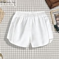 Boys Girls Summer Sports Shorts Cotton Comfy Casual Loose Pant Elastic ...