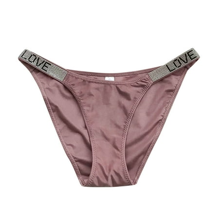 Pzocapte Seamless Shapewear Underwear Calzones Para Mujer Postpartum Underwear Panties Fashion Rhinestone Underwear Rhinestones Panty Panties Lingeries Underwear Underpant Bikinis Boy Shorts Briefs T