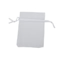 thumbnail image 3 of GETAJGHSD Wedding Drawstring Bags Drawstring Pouches Organza White 100PcsSet, 3 of 6