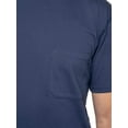 thumbnail image 3 of Insect Shield Men's UPF Dri-Balance Short Sleeve Pocket T-Shirt, Navy, Large, 3 of 3