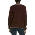 thumbnail image 2 of Vince Camuto womens  Crewneck Sweater, s, Brown, 2 of 3
