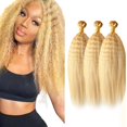 thumbnail image 1 of Hair Bundles Ladrxadr Highlight Kinky Straight P27/613 40 cm, 1 of 6