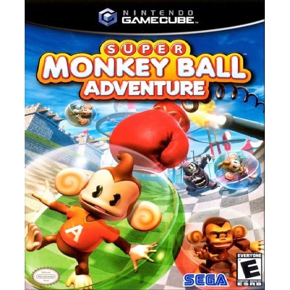 Restored Super Monkey Ball Adventure (Nintendo GameCube, 2006) Video Game (Refurbished)