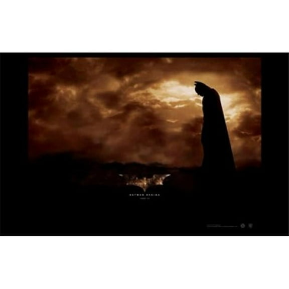 Pop Culture Graphics MOV264153 Batman Begins Movie Poster, 17 x 11