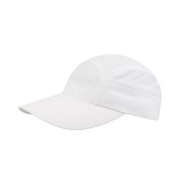 Juniper J7233 Womens Taslon UV Cap With Long Removable Flap, White