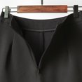 thumbnail image 7 of ZQUUVOU Shorts For Women High Waisted Dressy Casual Stretch Twill Elastic Wasit Pleated Summer Shorts With Pocket B-Black, 7 of 7