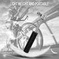 thumbnail image 4 of LULULION Bike Tire Inflator, Portable Manual Pump, 120Psi, Black, Aluminum, for Bikes, 4 of 7