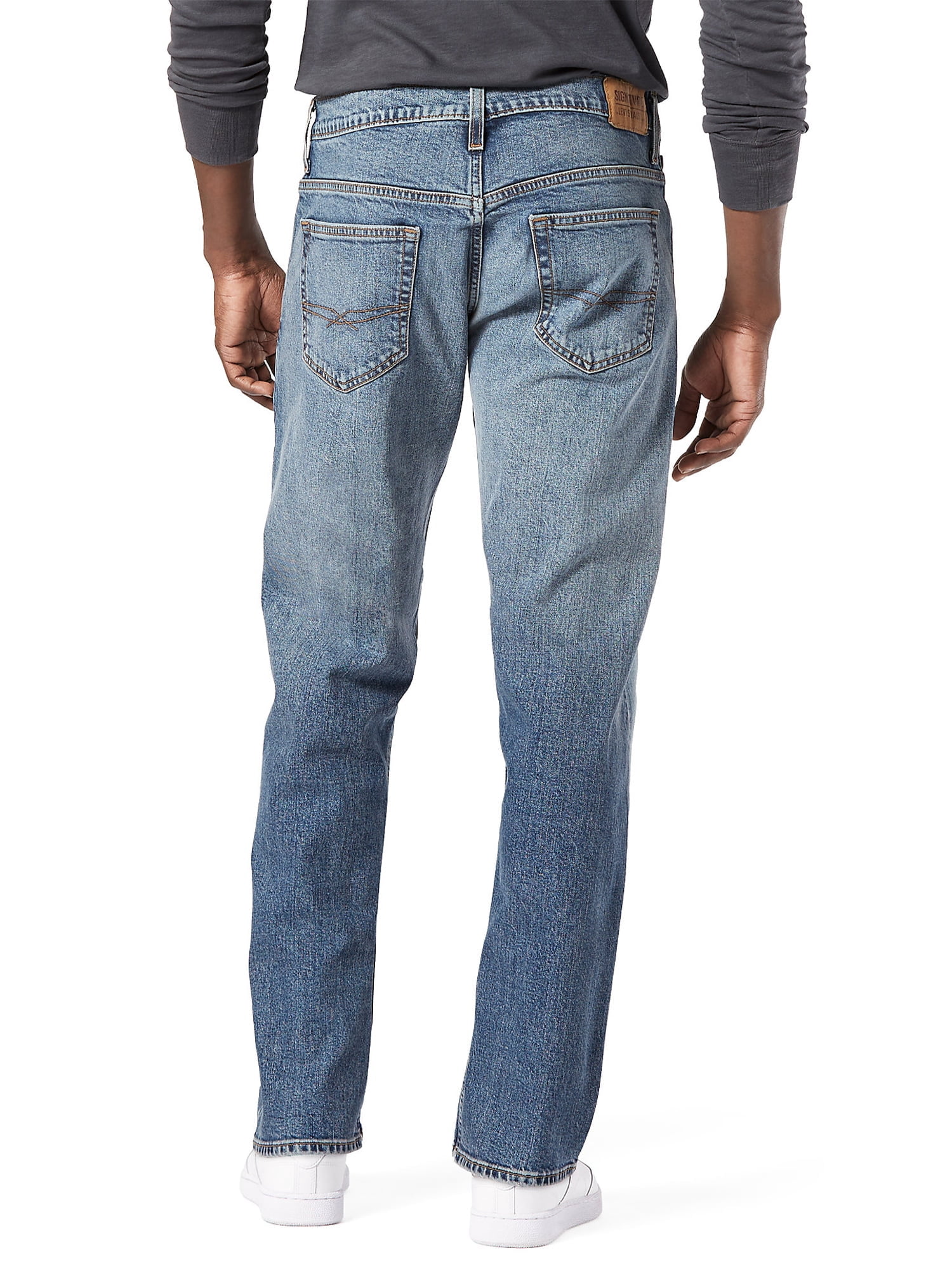 Levi Strauss Signature Men's and Big and Tall Loose Fit Jeans