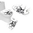 thumbnail image 1 of ABPHQTO Pulpo Juego de alfombras de baño de 3 piezas Alfombra de baño Alfombra de contorno y tapa de inodoro ABPHQTO Cont-CHAPPLE-30083, 1 of 2