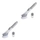 thumbnail image 3 of Advancent Cepillo para platos de mango largo, fregador de mano recargable con dispensador, accesorios de fregado Manual para de baño con 1 pieza de cabeza 2piezas Advancent CBP230530, 3 of 6