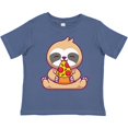 thumbnail image 3 of Inktastic Sloth Pizza Boys or Girls Toddler T-Shirt, 3 of 5