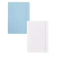 thumbnail image 2 of Clearance Under $7.5! 2Pc Strap Book A5 Horizontal Line Style 80 Sheets (160 Pages)/Book Composition Notebook Notepad, 2 of 5
