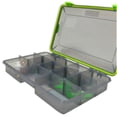 thumbnail image 4 of WEISIPU 2 Sizes Fishing Tackle Box, Waterproof Airtight Organizer, Plastic Storage Organizer,Fishing Storage Lure Box for Freshwater Saltwater, 4 of 5