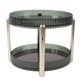 thumbnail image 2 of Double Layer Rotating Makeup Organizer Multifunctional Rotating Cosmetic Shelf for Home Translucent Green, 2 of 5