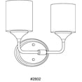 thumbnail image 2 of Progress Lighting - Two Light Bath - Lynzie - 2 Light - Oval Shade in Modern, 2 of 2