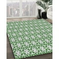 thumbnail image 2 of Ahgly Company Indoor Rectangle Patterned Light Jade Green Novelty Area Rugs, 3' x 5', 2 of 6