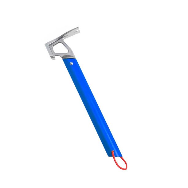 Yuarrent Martillo para tienda de campaña, extractor de clavos, herramientas de Camping, aleación de aluminio, acero inoxidable, suministros duraderos carpas Azul Yuarrent OD031783-05