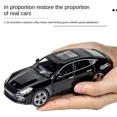 thumbnail image 3 of 1:32 Porsche Panamera Diecasts Toy Cars Miniature Scale Alloy Simulation Vehicles Car Model Children Birthday Gifts Collection Black No Box, 3 of 6