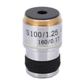 thumbnail image 4 of Achromatic Objective Lens Achromatic Microscope Objective Biological Microscope Achromatic Objective Lens 20mm Interface Aluminum Alloy Optical Glass Optical Instruments, 4 of 8