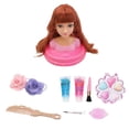 thumbnail image 1 of Child Pretend Set - Girls Play Makeup Hair Styling Toy para de cumpleaños de Navidad - A UNA Hugo Cabezas de muñeca para peinar, 1 of 8