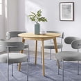 thumbnail image 3 of Modway Vision 35" Round Dining Table in Oak, 3 of 8