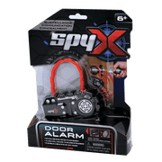 SpyX Door Alarm - Door Monitor That Detects Motion to Protect Your Stuff & Scare Away Intruders. Motion Sensor Alarm for Kids. New Spy Gear Toy Collection. Flexible Cable Fits Any Knobs!
