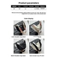 thumbnail image 5 of Women's Canvas Dumpling Bag 2025 New Advanced Texture Niche Large Capacity Versatile Broadband Shoulder Messenger Bag Dumpling Bag, 5 of 5