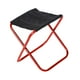 thumbnail image 1 of Taburete de camping, silla de montar, reposapiés, reposapiés plegable, silla de pesca para rojo, 1 of 9