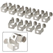 10pcs Spring Terry Clips Open Type Spring Steel Tool Clips Heavy Duty