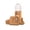 Orange, variant on Hamster Water Bottle 4 oz / 120ML, Leak Proof No-Drip Small Animal Water Dispenser with Roller Ball for Dwarf Hamster Gerbil Mouse, Pet Cage Accessories Blue