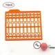 thumbnail image 5 of 10 señuelos de pesca con pinzas para el cabello, cebos para carne, tapones para boilie, accesorios para pinzas para el cabello, Naranja, 5 of 8