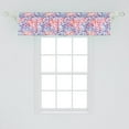 thumbnail image 2 of Ambesonne Abstract Window Valance, Trippy Funky Sketchy, 54" X 12", Multicolor, 2 of 3