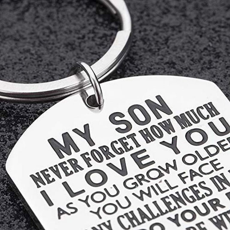 Mom to Son - Have Fun Be Safe - Keychain in a Box – Most Needed Gifts
