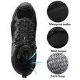 thumbnail image 2 of NORTIV 8 Bottes de Randonnée pour Hommes Extérieur Mi-Terme Randonnée Bottes de Randonnée Imperméables Chaussures de Randonnée JS19004M-BLACK-SZ-11, 2 of 2