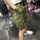thumbnail image 4 of Pantalones cortos para hombre, multibolsillos, negros, talla grande, pantalones cortos cargo para hombre, pantalones cortos holgados Harajuku de gran tamaño, ropa de moda 2024, ropa de calle, 4 of 5