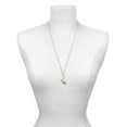 thumbnail image 3 of Delight Jewelry Silver-tone Large Good Luck Heart - Silver-tone Clip on Charm with Mini Year 2025, 3 of 4