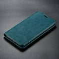 thumbnail image 2 of Phone Case Leather Flip Phone Cover Frosted Phone Cover Retro Frosted Mobile Protector Holder, Replacement for iPhone 12 Pro, Blue, 2 of 7