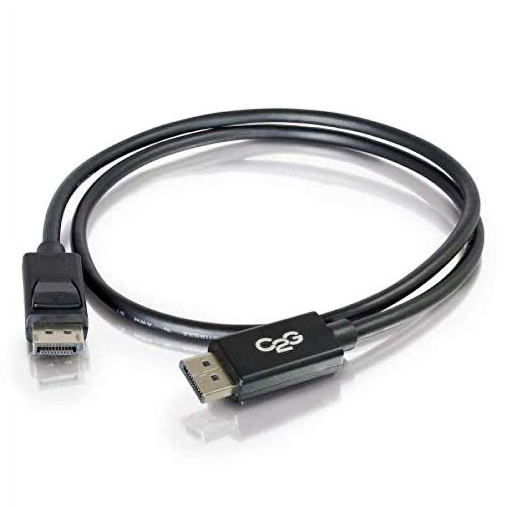 C2G C2G 2 m Male to Male DisplayPort Cable with Latches - Black