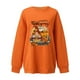 thumbnail image 3 of Sudaderas de Acción de Gracias Para Mujer, Blusa Holgada de Manga Larga Con Estampado A La Moda, Suéter Informal de Cuello Redondo, Tops, Sudadera Odeerbi  ODB122752, 3 of 4