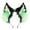 Green, variant on Ear Hair Clip Soft Adjustable Hairband With Cats Ears For Cosplays Daily Wear