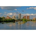 thumbnail image 2 of Cityscape Richmond Virginia over Wall Mural by Wallmonkeys Peel and Stick Graphic (36 in W x 24 in H) WM52684, 2 of 4