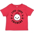 thumbnail image 3 of Inktastic Live Love Chickens Boys or Girls Toddler T-Shirt, 3 of 5